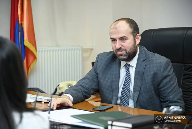 СМИ: Министр окружающей среды Армении Эрик Григорян подал в отставку 