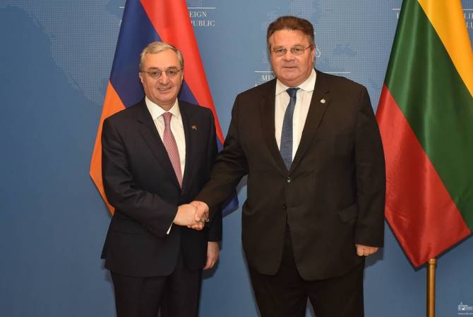 Литва поддерживает цели Армении по началу диалога о либерализации визового режима с ЕС 
