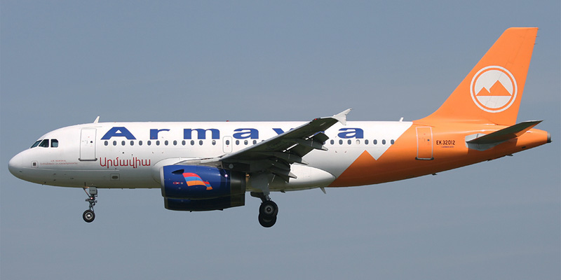 Авиакомпания «Армения» отменяет все рейсы до 30 апреля 