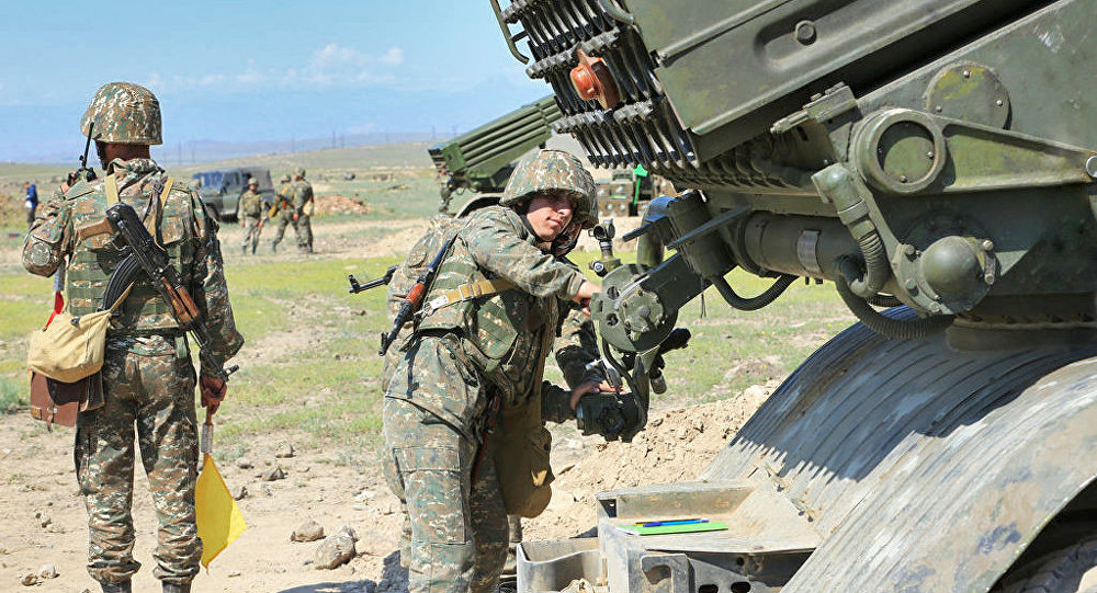 Карабахские военные участвуют в оперативных сборах ВС Армении 
