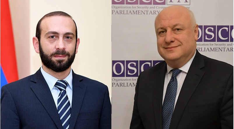 Спикер парламента Армении проинформировал председателя ПА ОБСЕ о диверсии Азербайджана 