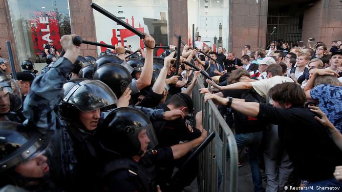 За организацией беспорядков в Москве могут стоять координаторы протестных акций на Северном Кавказе 