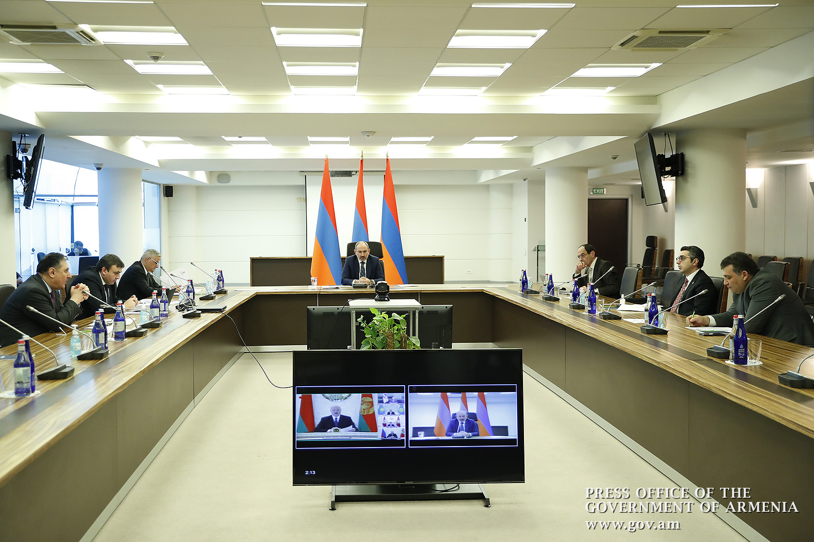 Премьер Армении подчеркнул важность свободной торговли и бесперебойных перевозок в ЕАЭС 
