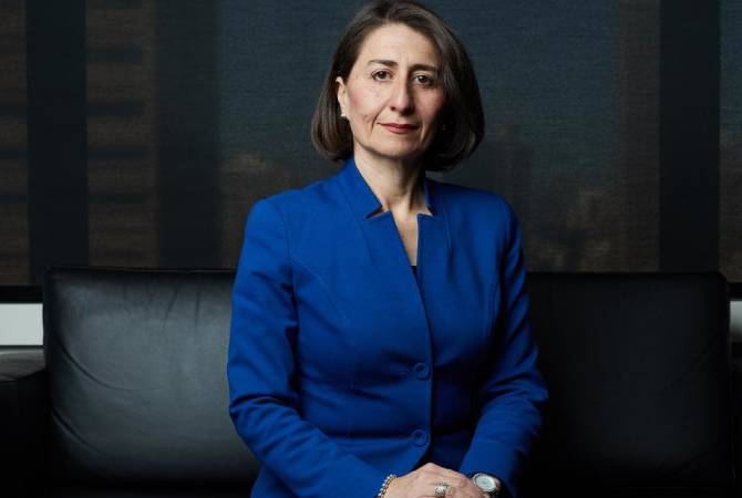 Армянка - премьер-министр крупнейшего австралийского штата Новый Южный Уэльс почтила память жертв Геноцида армян 
