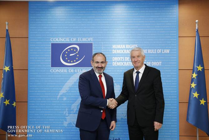 Генеральный секретарь Совета Европы направил письмо Пашиняну: СЕ ценит приверженность премьер-министра Армении последовательности в повестке дня судебных реформ 
