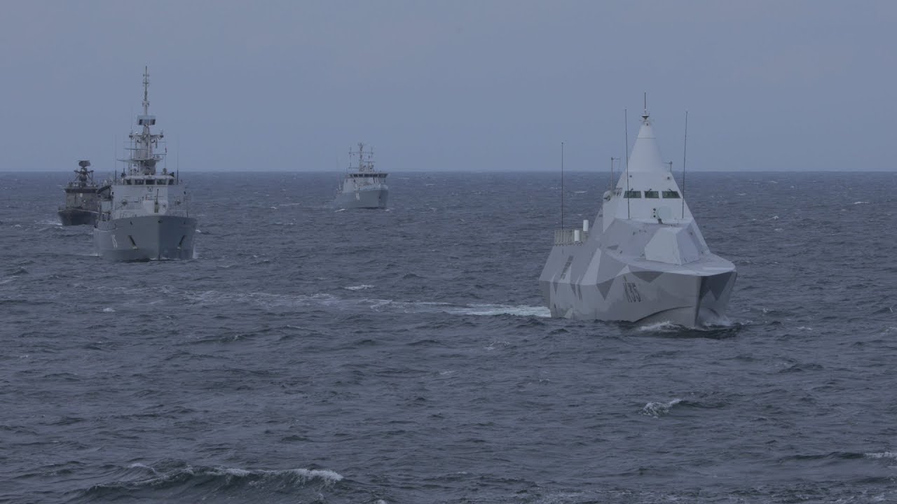 В Балтийском море начались военные учения НАТО Northern Coasts 