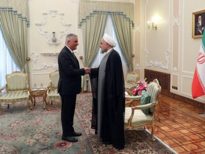 Президент Ирана принял вице-премьера Армении 