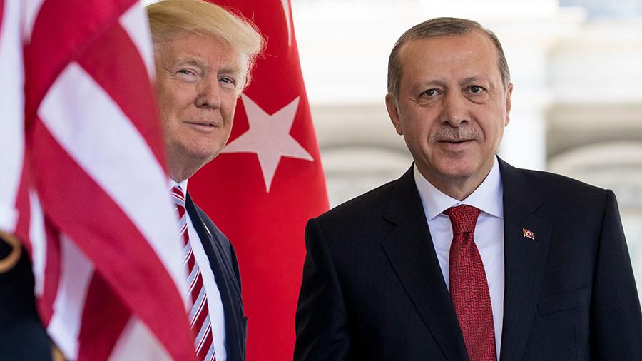 Трамп и Эрдоган обсудили Сирию и Ливию 