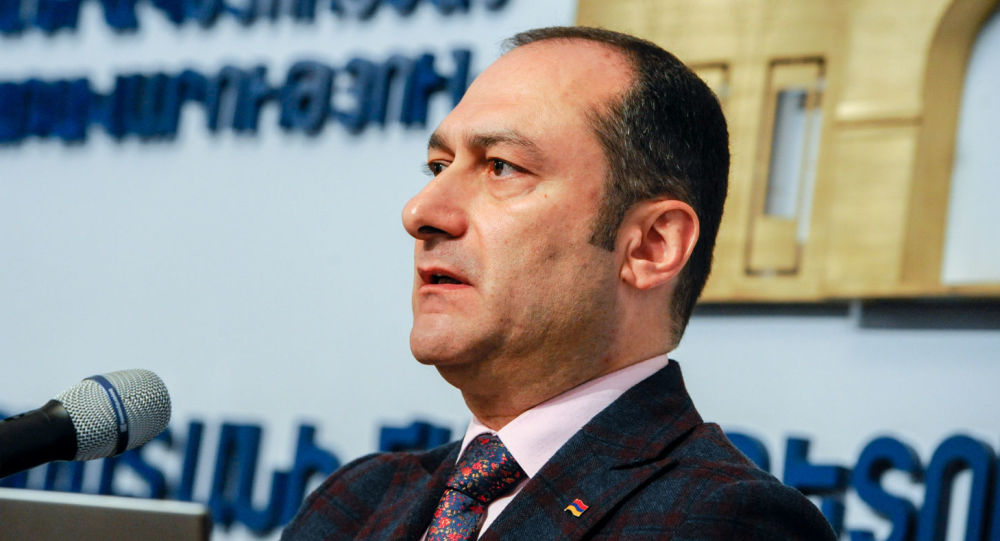 Артак Зейналян подал в отставку с поста министра юстиции Армении 