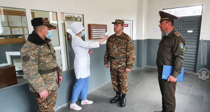Шестеро военнослужащих ВС Армении вылечились от коронавируса и выписаны 