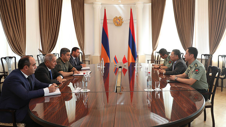 Глава СНБ Армении: Сотрудничество между Арменией и Китаем в сфере борьбы с терроризмом еще больше укрепится 