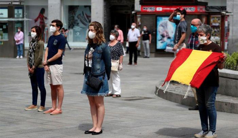 МИД Армении выразил поддержку Испании во время траура по жертвам пандемии коронавируса 