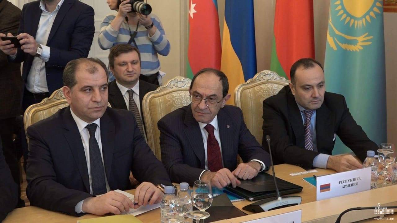Шаварш Кочарян принял участие на заседании Совета министров иностранных дел СНГ  