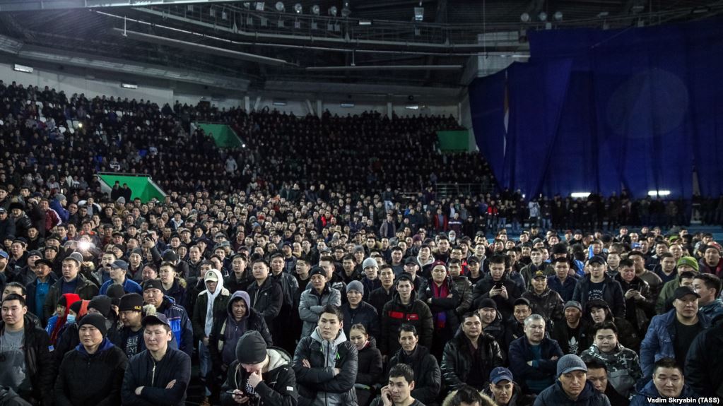 Погромы мигрантов в Якутии 