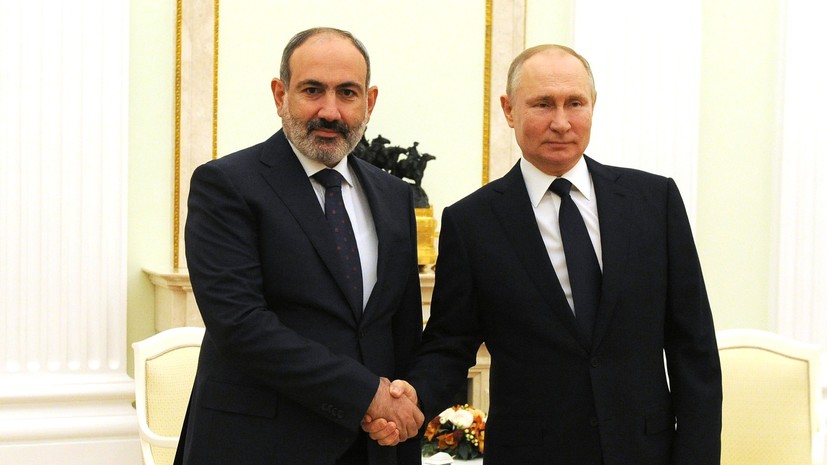 Пашинян заявил о поддержке Ереваном российского плана по мирному договору 