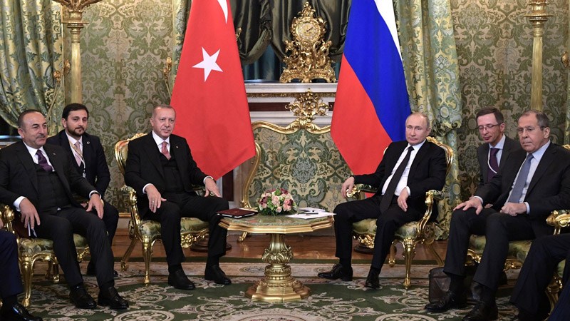 The Wall Street Journal: Эрдоган давит на Путина в связи с сирийским наступлением 