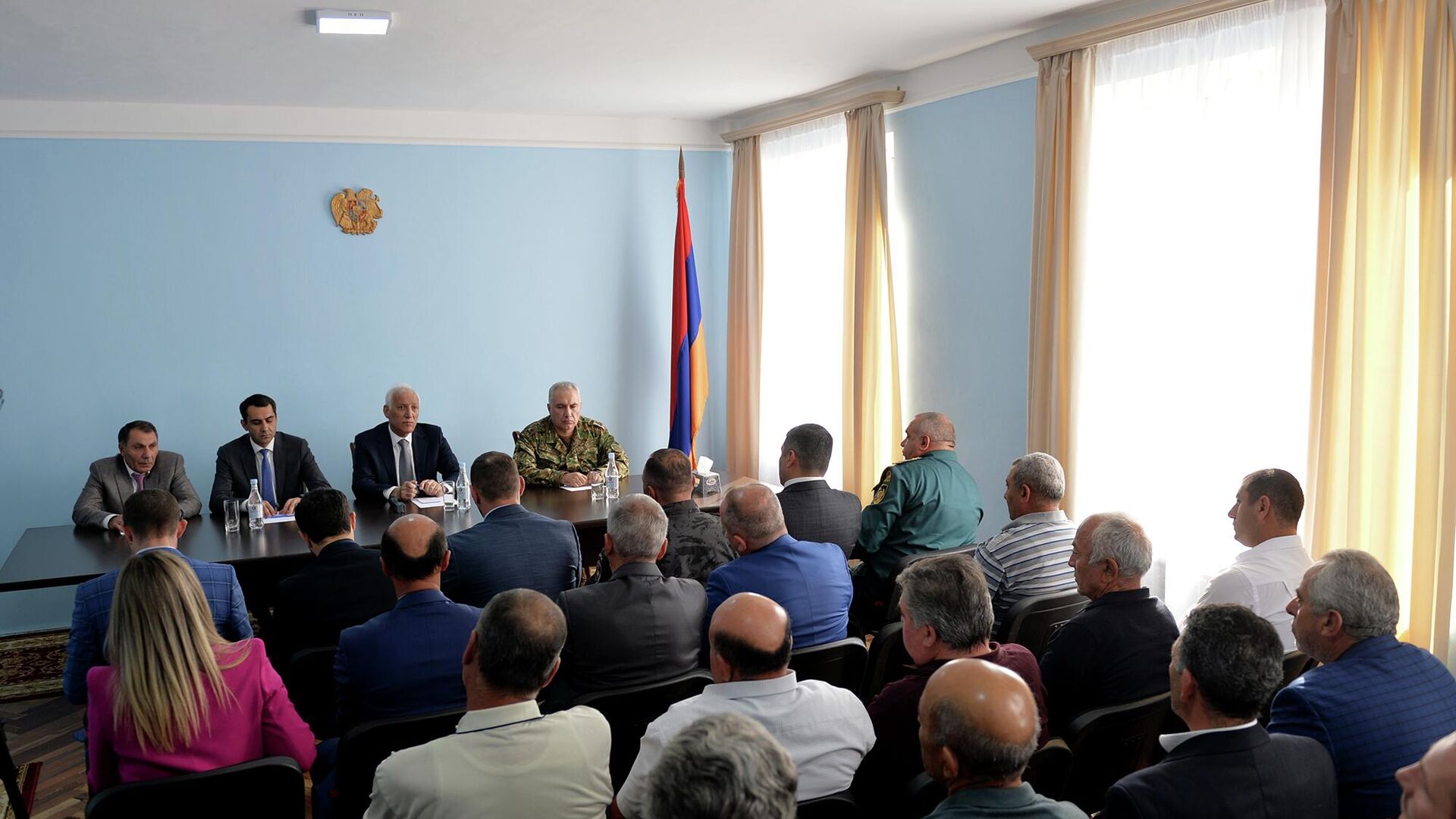 Президент Армении провел ряд встреч в Гегаркуникской области 