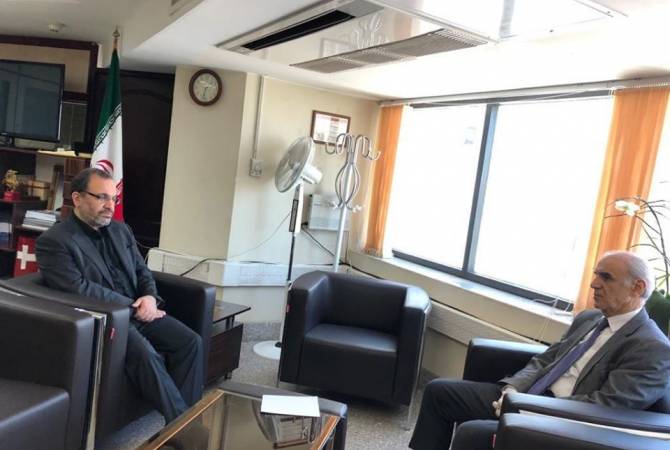 Посол Армении в Иране обсудил с министром здравоохранения вопрос поставки медицинских средств 