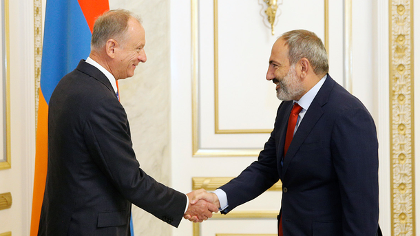 В Ереване состоялась встреча Секретаря Совета Безопасности России и Премьер-министра Армении 