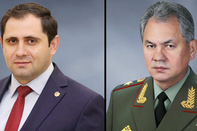 Сурен Папикян и Сергей Шойгу договорились предпринять необходимые шаги для стабилизации ситуации 