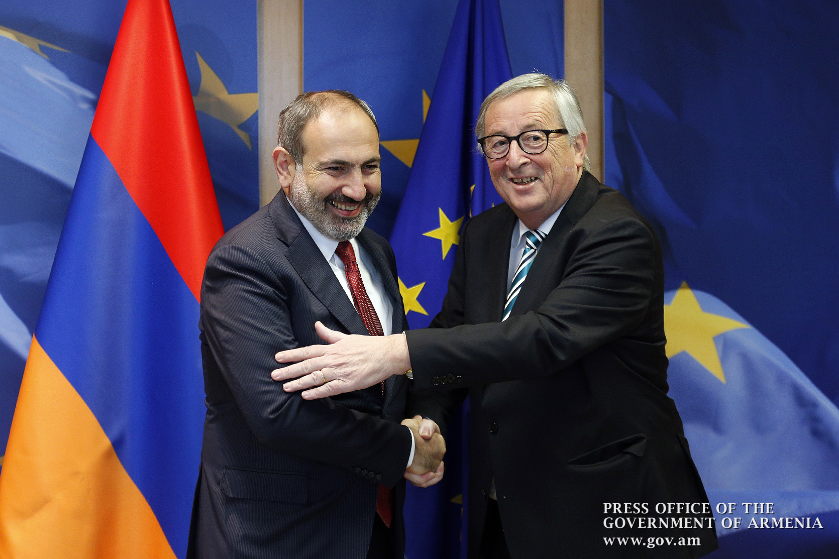 Жан-Клод Юнкер поддержал начало переговоров по либерализации визового режима с Арменией 