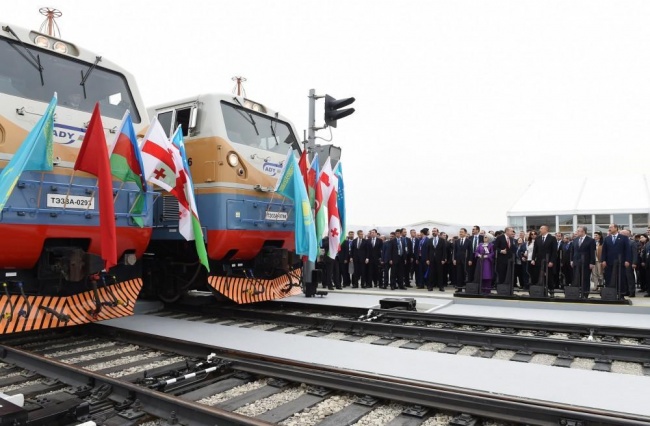 В Грузии на магистрали Баку-Тбилиси-Карс в тестовом режиме вышел первый пассажирский поезд 