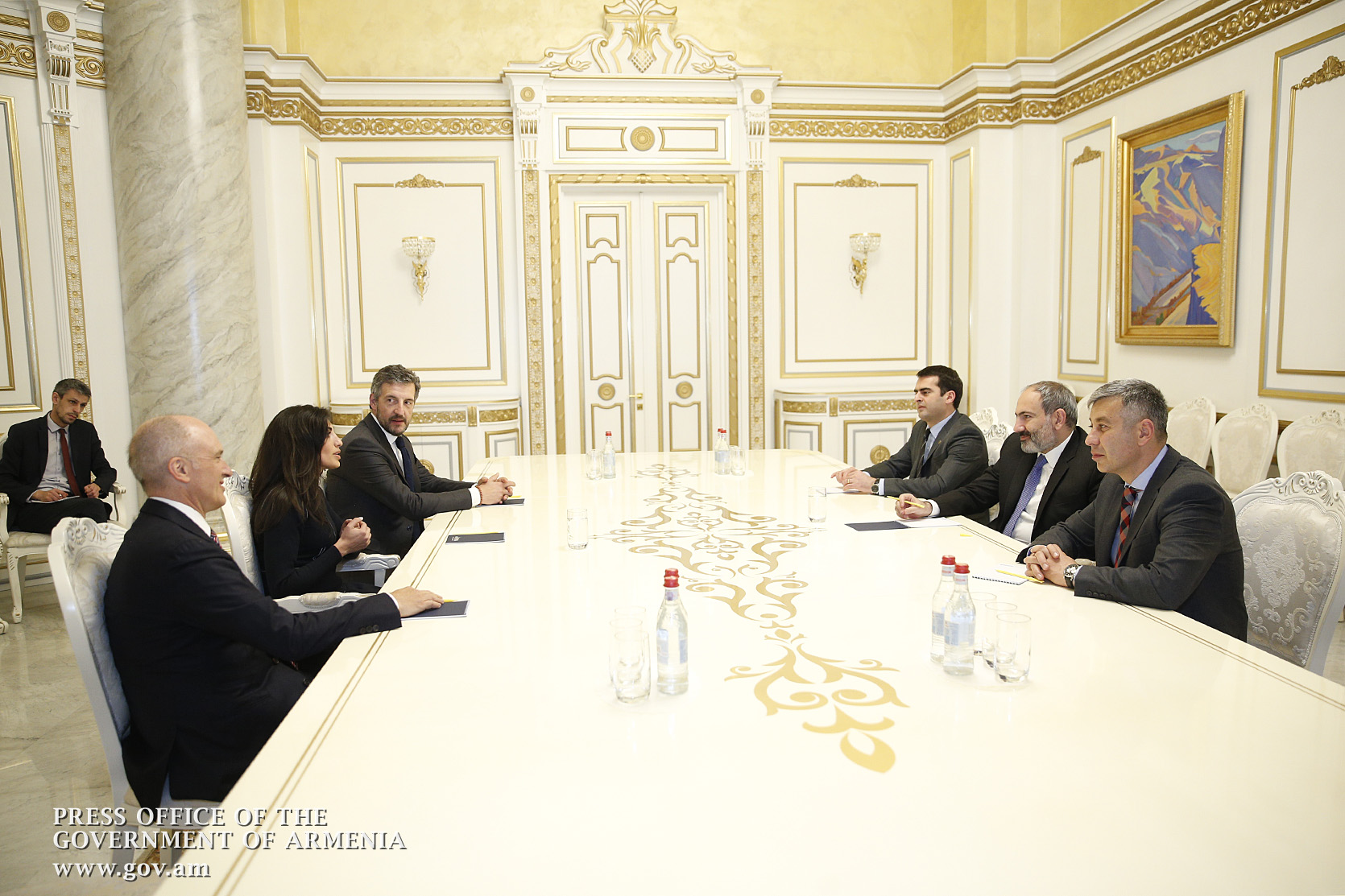 Никол Пашинян обсудил с представителями «Index Ventures» возможности начала деятельности фонда в Армении 