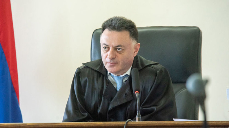Специальная следственная служба Армении выдвинула обвинение против судьи Давида Григоряна 