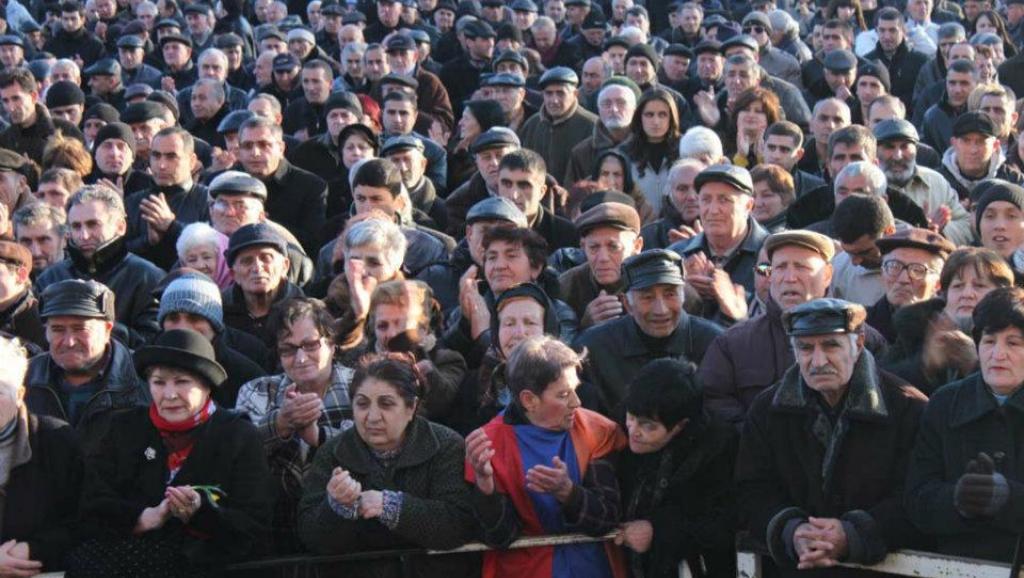 В центре Ереване состоялся митинг оппозиции  