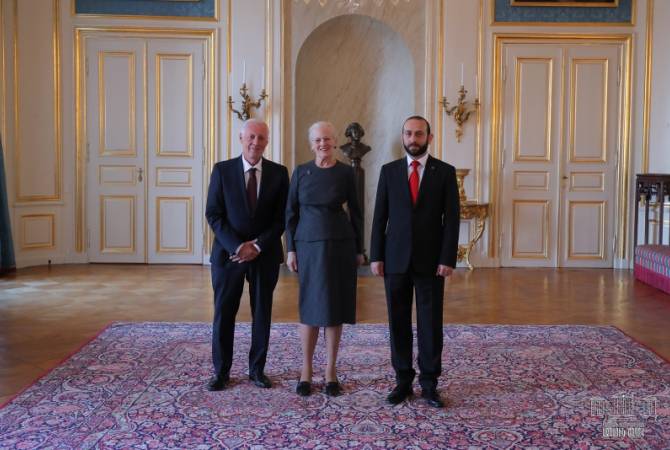 Королева Дании приняла спикера армянского парламента 