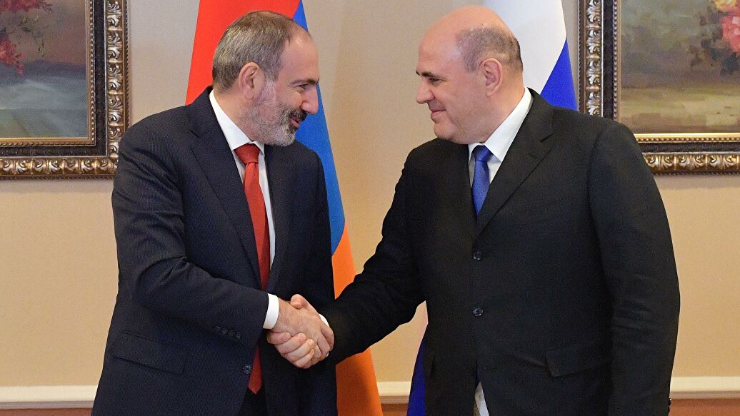Мишустин – Пашиняну: Боевая дружба будет служить надежным фундаментом для укрепления российско-армянского союзничества 