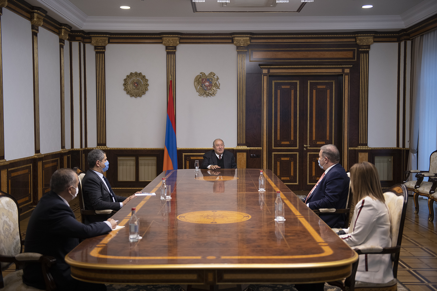 Президент Армении принял депутатов от партии «Процветающая Армения» 