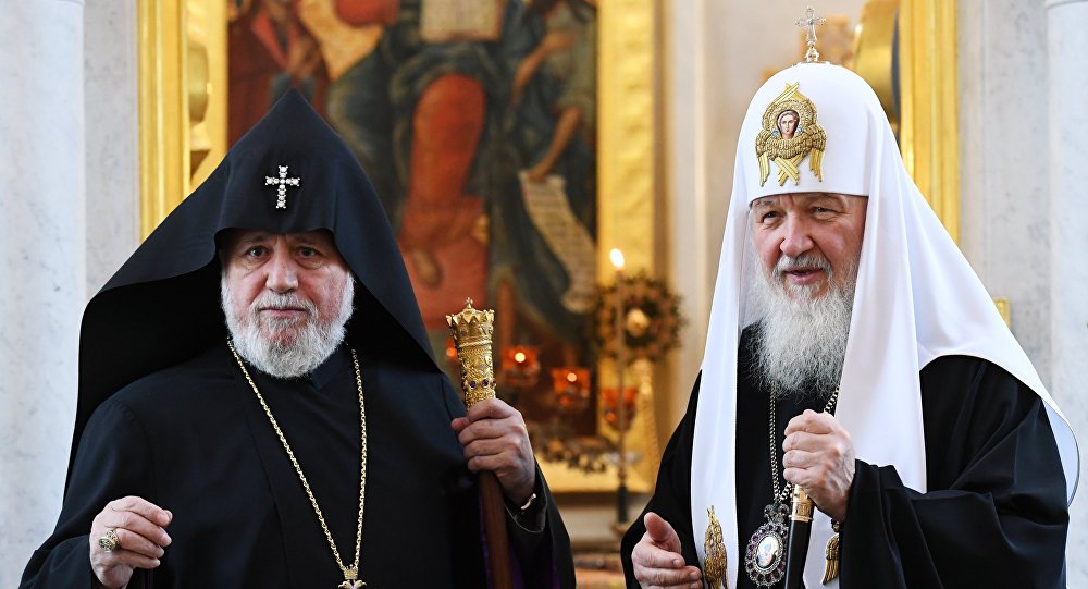 Католикос Гарегин II попросил патриарха Кирилла о посредничестве в вопросе возвращения осужденного в Азербайджане гражданина Армении 
