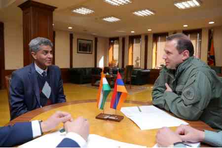 Армения и Индия обсуждают направления сотрудничества в оборонной сфере 
