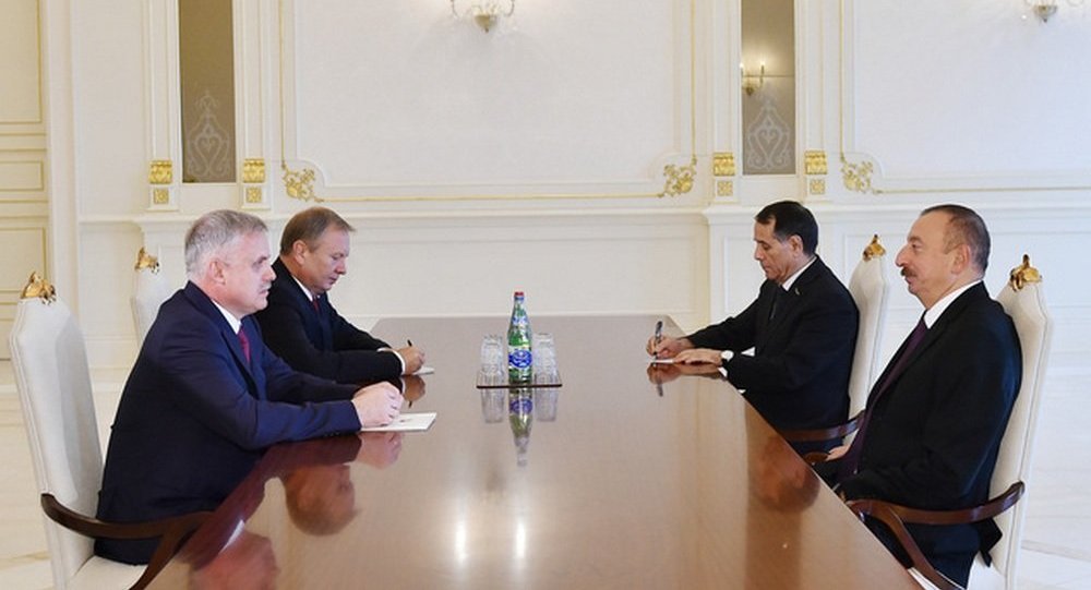 Алиев встретился с будущим генсеком ОДКБ 