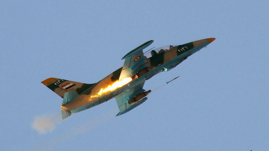 Самолёты ВВС Сирии нанесли удар по конвою турецких оккупантов 