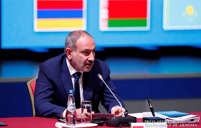 Глава правительства Армении выступил на заседании Евразийского межправсовета в Минске  