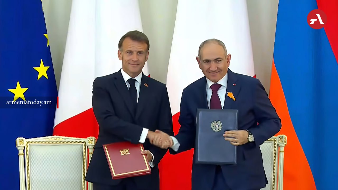Армения и Франция подписали декларацию о стратегическом партнерстве 