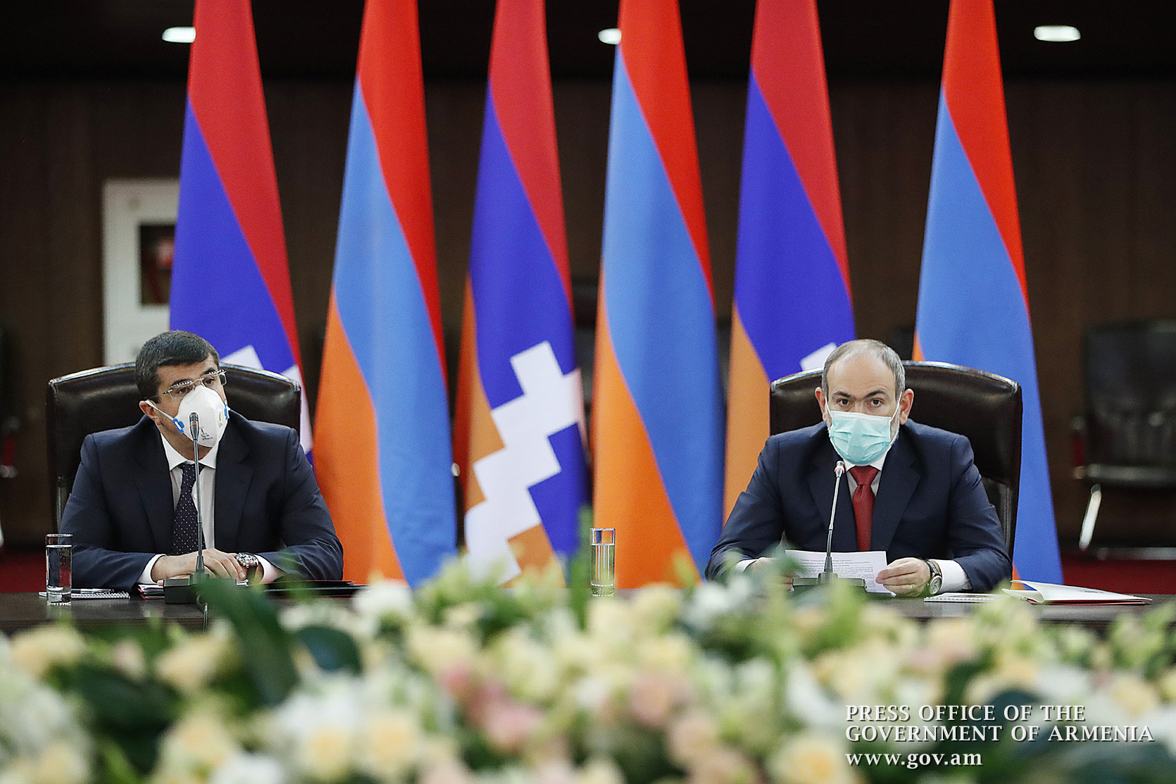 В Ереване проходит совместное заседание Советов безопасности Республики Арцах и Республики Армения 