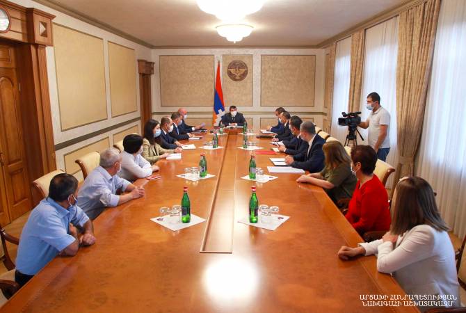 Президент Арцаха созвал рабочее совещание 