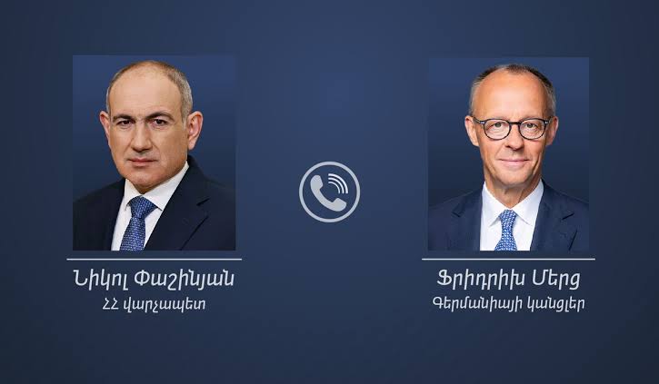 Состоялся телефонный разговор Никола Пашиняна и Фридриха Мерца 