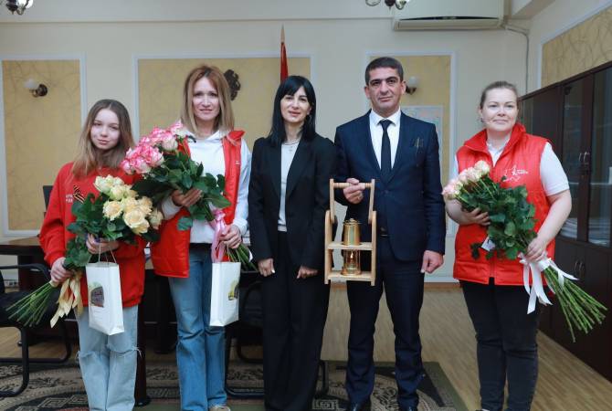 Частичка Вечного огня, горящего у Могилы Неизвестного солдата в Москве, была донесена и в Гюмри 