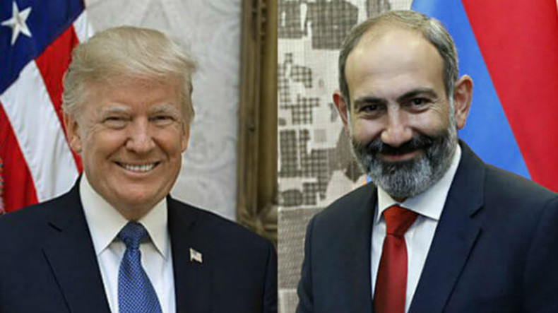 Трамп поздравил Пашиняна с Днем независимости Армении 