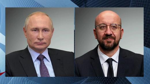 Владимир Путин с Шарлем Мишелем обсудил карабахское урегулирование 