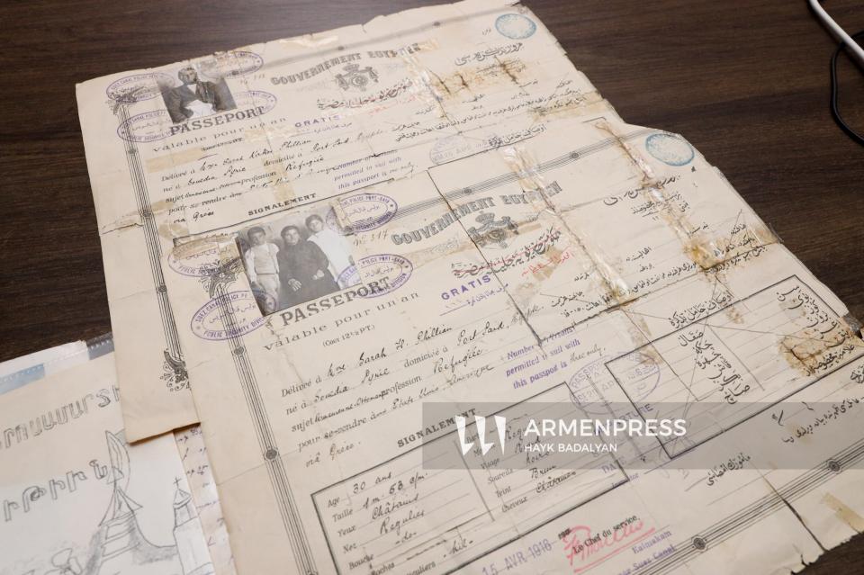 Коллекция Музея-института Геноцида армян пополнилась новыми эксклюзивными и ценными материалами 