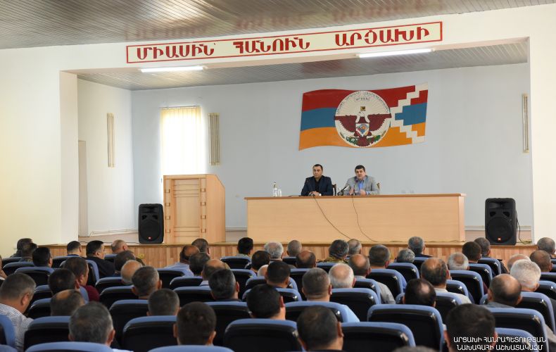 Президент Арцаха Араик Арутюнян: Присутствие российских миротворцев в Арцахе должно быть бессрочным 