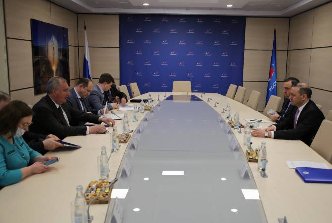 Глава «Роскосмоса» предлагает расширить российско-армянское сотрудничество в области космических технологий 