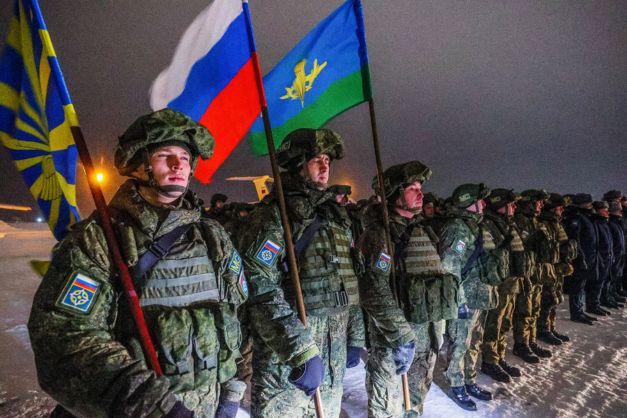 Песков: Вопрос участия сил ОДКБ в спецоперации на Украине не обсуждался 