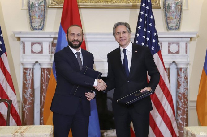 Распространено совместное заявление по итогам заседания Стратегического диалога Армения-США 