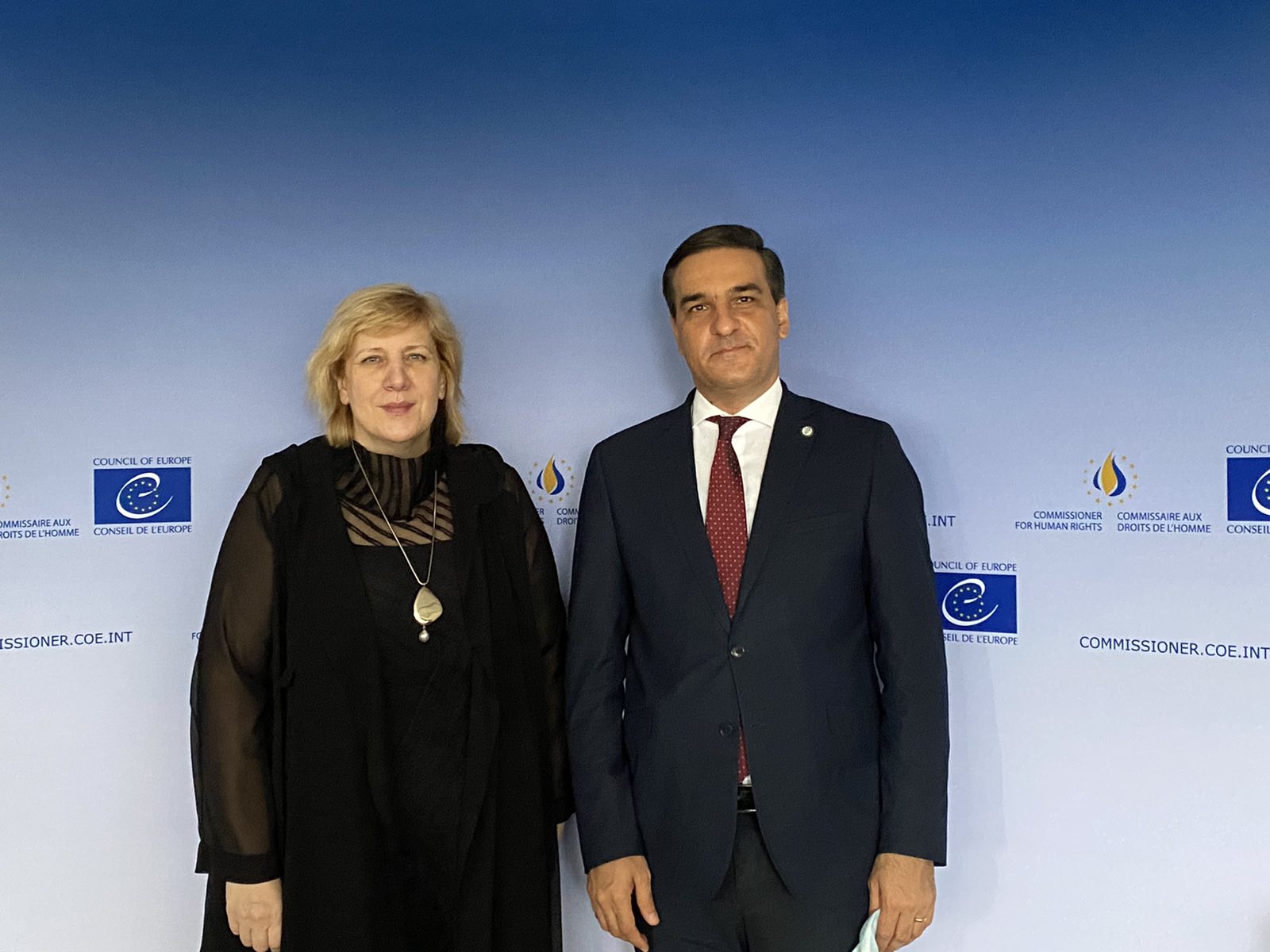 Омбудсмен представил комиссару Совета Европы нарушения Азербайджана на границе Армении 